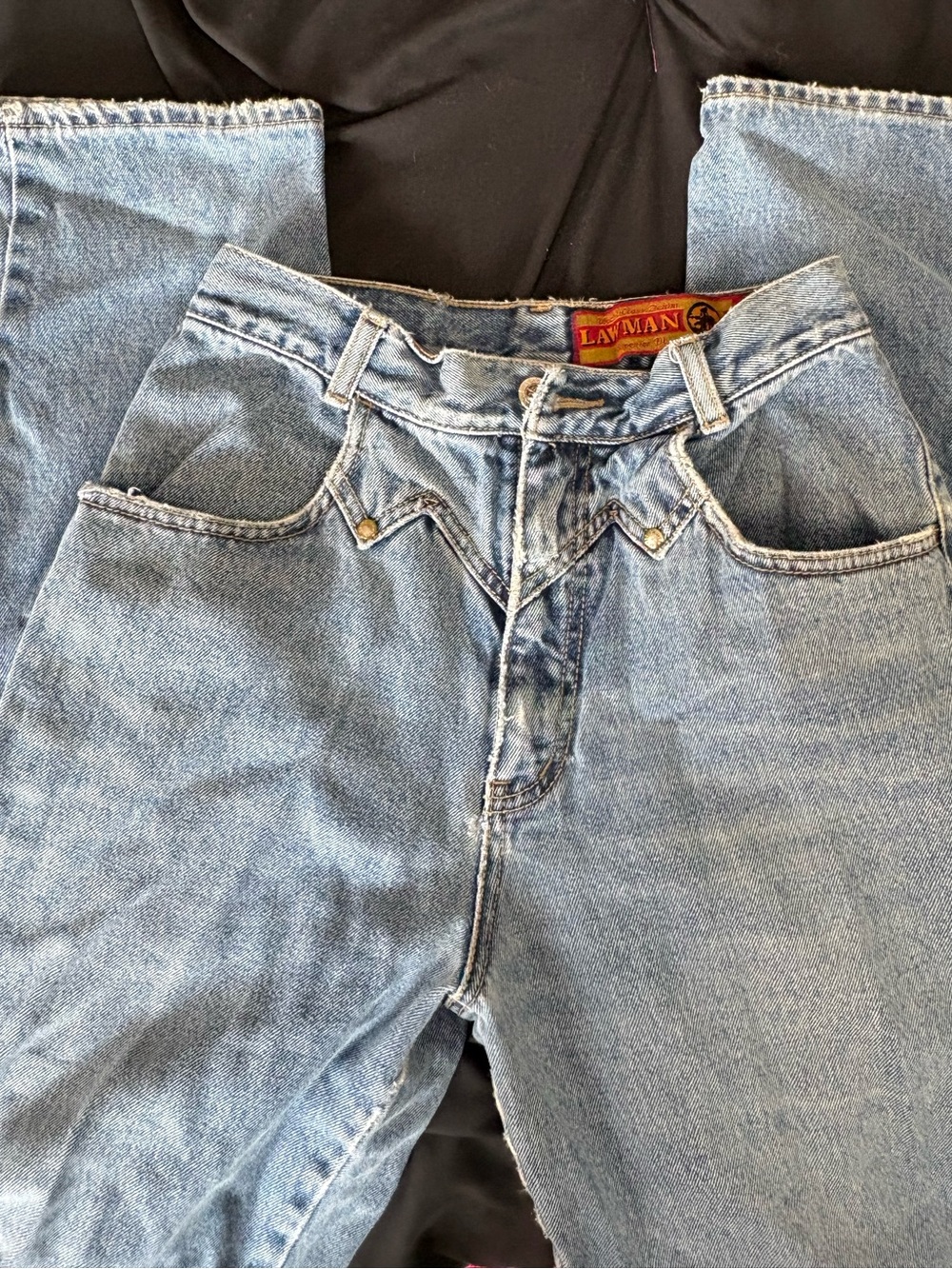 Lawman Western Geometric Jeans